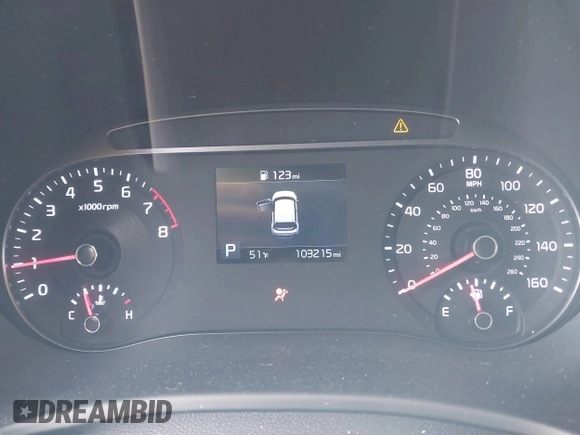 2020 Kia Soul LX with VIN KNDJ23AU2L7118161, listed as a IAAI auction lot 41402849 with 103,215 mi miles. Bid and sale history available at carsss.com. Image 7.
