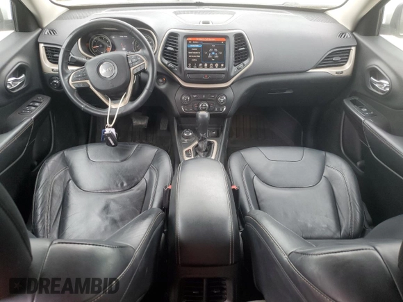 2014 Jeep Cherokee Limited z VIN 1C4PJMDB0EW275953, wystawiony jako Copart lot #53357755 z przebiegiem 114 163 mil mil oraz Szkoda całkowita • Salvage title. Historia ofert i sprzedaży dostępna na DreamBid. Obrazek 8.