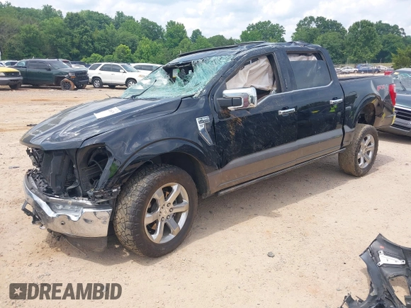 2021 Ford F-150 XL with VIN 1FTFW1E84MFC84796, listed as a IAAI auction lot 42496708 with 73,197 mi miles and . Bid and sale history available at DreamBid. Image 2.