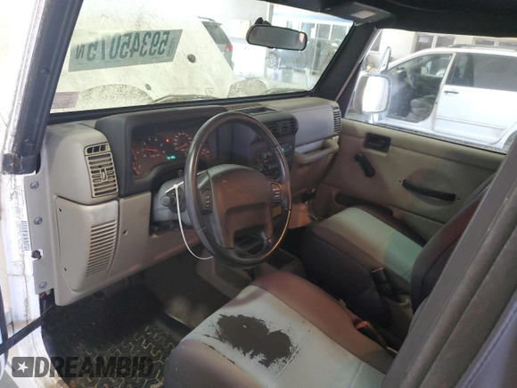2004 Jeep Wrangler X z VIN 1J4FA39S14P724963, wystawiony jako Copart lot #59345075 z przebiegiem 70 185 mil mil oraz Czysty tytuł • Clean title. Historia ofert i sprzedaży dostępna na DreamBid. Obrazek 8.