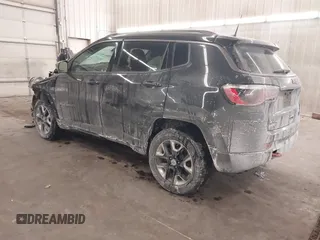 2018 Jeep Compass Trailhawk with VIN 3C4NJDDB2JT211775, listed as a IAAI auction lot 41610112 with 99,238 mi miles and . Bid and sale history available at DreamBid. Image 3.