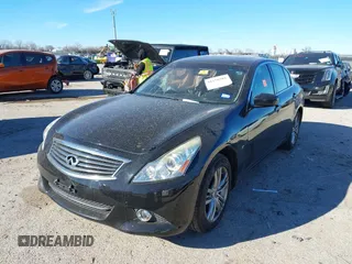 2015 Infiniti Q40 with VIN JN1CV6AR1FM650961, listed as a IAAI auction lot 41256986 with 1 mi miles. Bid and sale history available at carsss.com. Image 17.