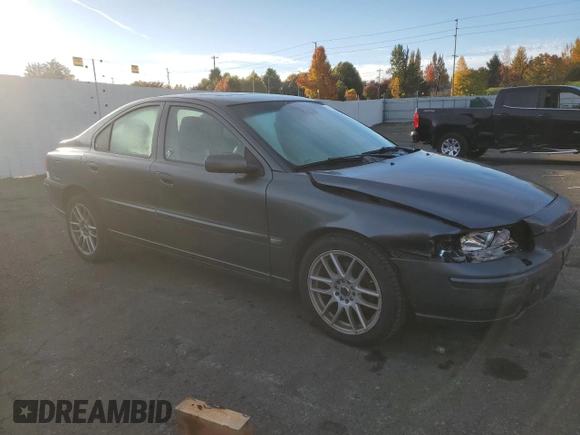 2006 Volvo S60 2.5L Turbo with VIN YV1RH592662526562, listed as a Copart auction lot 77672994 with 192,392 mi miles and Salvage Title. Bid and sale history available at carsss.com. Image 4.