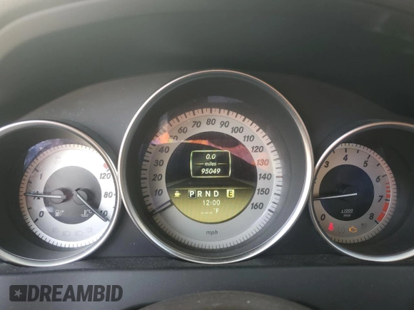2012 Mercedes-Benz C-Class C 250 Sport with VIN WDDGF4HB5CR202574, listed as a Copart auction lot 54682525 with 95,049 mi miles and Salvage Title. Bid and sale history available at carsss.com. Image 9.