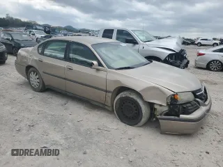 2001 Chevrolet Impala with VIN 2G1WF55E519281867, listed as a Copart auction lot 51529345 with Not provided miles and Salvage title. Bid and sale history available at DreamBid. Image 4.