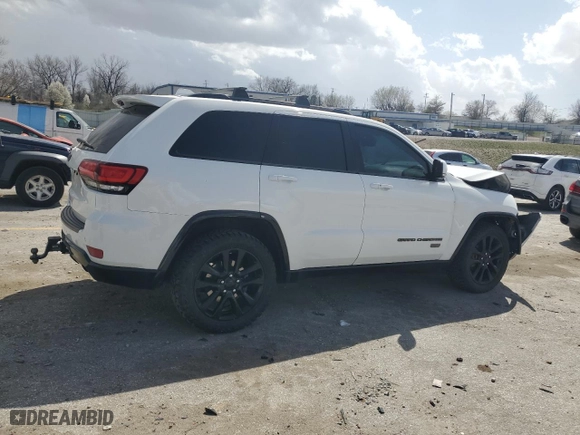2016 Jeep Grand Cherokee Limited 75th Anniversary with VIN 1C4RJFBGXGC325670, listed as a Copart auction lot 49460325 with 165,308 mi miles and Salvage Title. Bid and sale history available at carsss.com. Image 3.