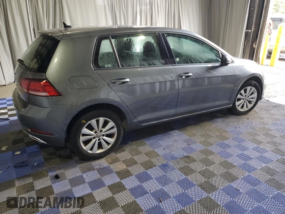 2021 Volkswagen Golf TSI с VIN 3VWG57AUXMM014093, выставлен на аукционе Copart как лот 47557394 с пробегом Не указан миль и Списание • Salvage title. История ставок и продаж доступна на DreamBid. Изображение 3.