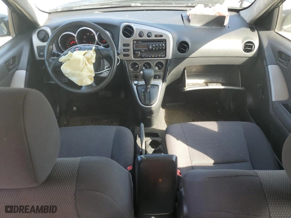 2005 Pontiac Vibe with VIN 5Y2SL63805Z476885, listed as a Copart auction lot 53097915 with 99,484 mi miles and Salvage Title. Bid and sale history available at carsss.com. Image 8.