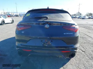 2022 Alfa Romeo Stelvio Ti with VIN ZASPAKBN5N7D24275, listed as a IAAI auction lot 41360975 with 24,668 mi miles. Bid and sale history available at carsss.com. Image 17.