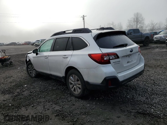 2019 Subaru Outback Premium with VIN 4S4BSAFCXK3379662, listed as a Copart auction lot 47283515 with 37,983 mi miles and Salvage Title. Bid and sale history available at carsss.com. Image 2.