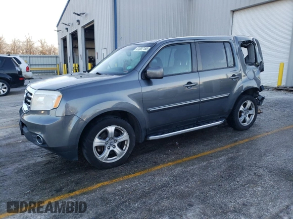 2012 Honda Pilot EX-L with VIN 5FNYF4H7XCB008137, listed as a Copart auction lot 41837155 with 202,659 mi miles and Salvage Title. Bid and sale history available at DreamBid. Image 1.