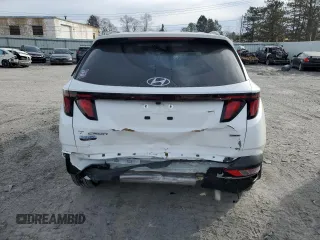 2024 Hyundai Tucson SEL with VIN 5NMJBCDE7RH368792, listed as a Copart auction lot 87321214 with 10,172 mi miles and Salvage Title. Bid and sale history available at carsss.com. Image 6.