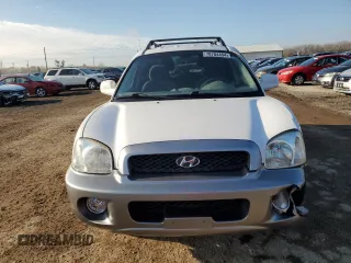 2001 Hyundai Santa Fe GLS with VIN KM8SC83D71U054852, listed as a Copart auction lot 78704454 with 100,591 mi miles and Salvage Title. Bid and sale history available at carsss.com. Image 5.