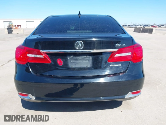 2014 Acura RLX Tech Pkg with VIN JH4KC1F58EC000728, listed as a IAAI auction lot 41752604 with 187,996 mi miles. Bid and sale history available at carsss.com. Image 16.