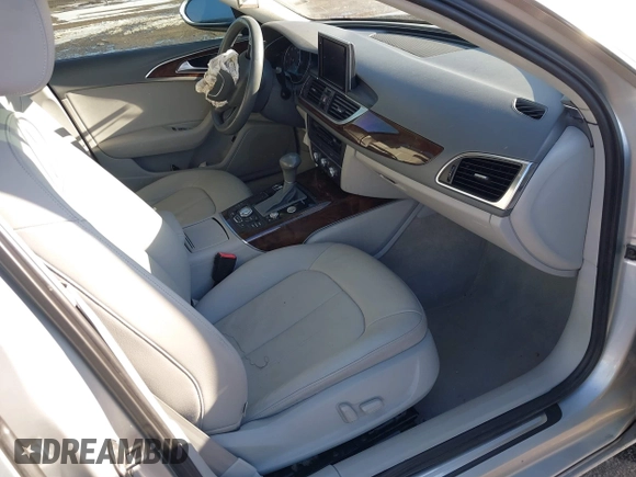 2013 Audi A6 Premium Plus with VIN WAUDFAFC4DN133695, listed as a IAAI auction lot 41174136 with Not provided miles and . Bid and sale history available at DreamBid. Image 5.
