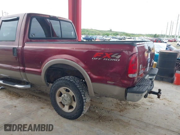 2005 Ford F-250 XL с VIN 1FTSW21535EA12196, выставлен на аукционе IAAI как лот 42443579 с пробегом 135 052 миль миль и . История ставок и продаж доступна на DreamBid. Изображение 6.