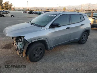 2017 Jeep Compass Sport with VIN 3C4NJCABXHT597936, listed as a Copart auction lot 81697134 with Not Provided miles and Clean Title. Bid and sale history available at carsss.com. Image 1.