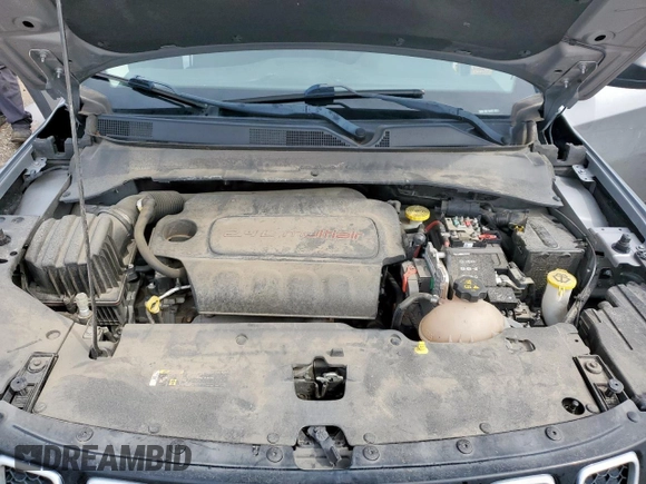 2021 Jeep Compass Sport with VIN 3C4NJCAB2MT510962, listed as a Copart auction lot 57950275 with 97,395 mi miles and Salvage title. Bid and sale history available at DreamBid. Image 11.