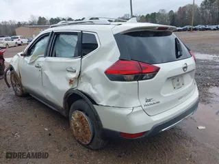2017 Nissan Rogue SV with VIN KNMAT2MT0HP597360, listed as a IAAI auction lot 41864729 with 111,222 mi miles. Bid and sale history available at carsss.com. Image 3.
