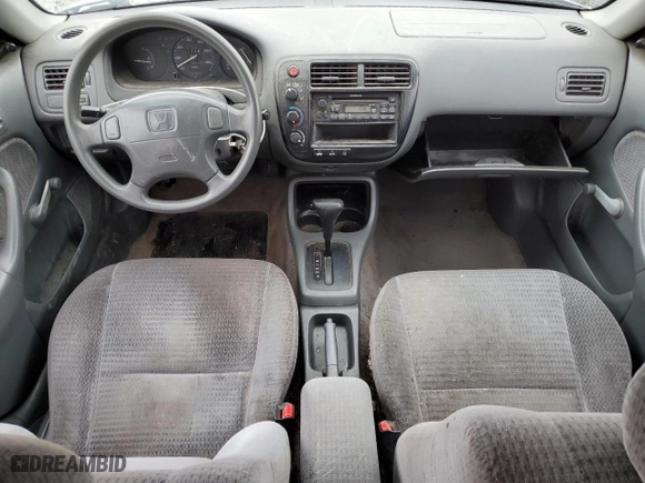 1999 Honda Civic VP with VIN 2HGEJ6616XH529952, listed as a Copart auction lot 49108865 with 120,525 mi miles and Salvage Title. Bid and sale history available at carsss.com. Image 8.