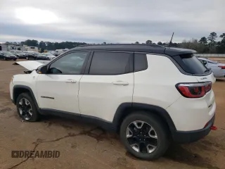 2018 Jeep Compass Trailhawk with VIN 3C4NJDDB1JT130136, listed as a Copart auction lot 47416525 with 74,662 mi miles and Salvage Title. Bid and sale history available at carsss.com. Image 2.