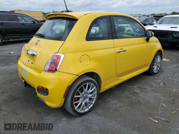 2016 FIAT 500 Sport z VIN 3C3CFFBRXGT155408, wystawiony jako Copart lot #53004854 z przebiegiem 35 188 mil mil oraz Szkoda całkowita • Salvage title. Historia ofert i sprzedaży dostępna na DreamBid. Obrazek 3.