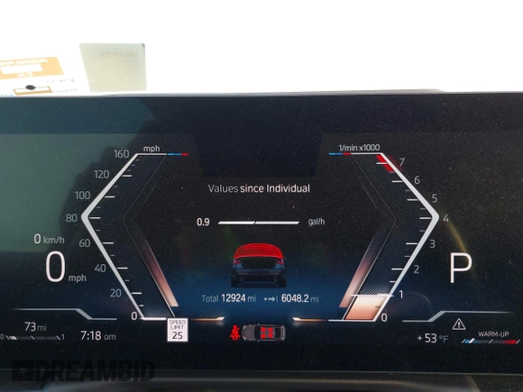 2024 BMW 4 Series 430i z VIN WBA23AT07RCP27372, wystawiony jako IAAI lot #41435983 z przebiegiem 12 924 mil mil oraz . Historia ofert i sprzedaży dostępna na DreamBid. Obrazek 7.