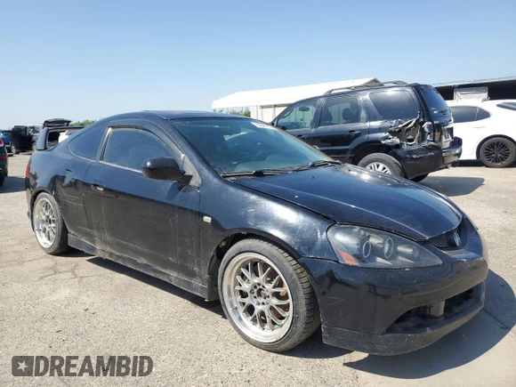 2006 Acura RSX Type-S Leather with VIN JH4DC53066S021223, listed as a Copart auction lot 55847755 with 188,776 mi miles and Clean Title. Bid and sale history available at carsss.com. Image 4.