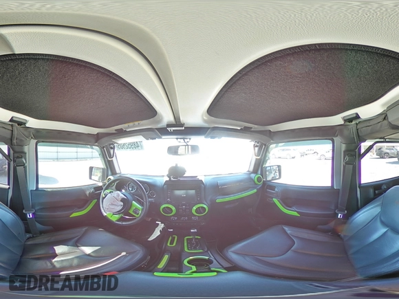 2016 Jeep Wrangler Unlimited 75th Anniversary with VIN 1C4BJWEG3GL265518, listed as a Copart auction lot 48952605 with 77,783 mi miles and Salvage title. Bid and sale history available at DreamBid. Image 13.