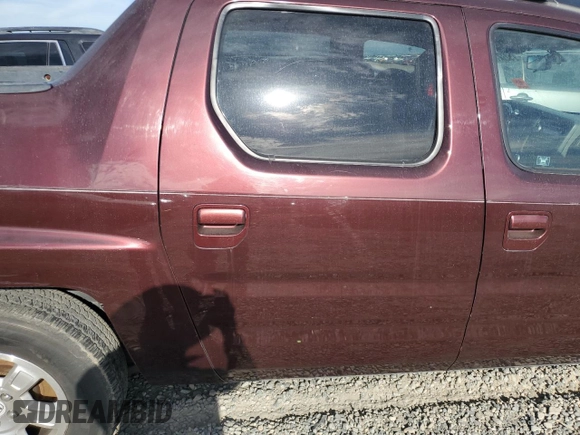 2008 Honda Ridgeline RTL with VIN 2HJYK16598H524756, listed as a Copart auction lot 52727235 with Not provided miles and Salvage title. Bid and sale history available at DreamBid. Image 10.