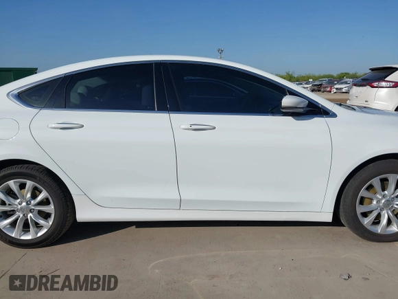 2015 Chrysler 200 C with VIN 1C3CCCCB0FN525031, listed as a IAAI auction lot 41998163 with 85,197 mi miles and . Bid and sale history available at DreamBid. Image 14.
