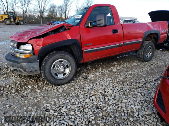 2000 Chevrolet Silverado 2500 z VIN 1GCGK24U3YE263454, wystawiony jako Copart lot #80294994 z przebiegiem 171 013 mil mil oraz Szkoda całkowita • Salvage title. Historia ofert i sprzedaży dostępna na DreamBid. Obrazek 1.