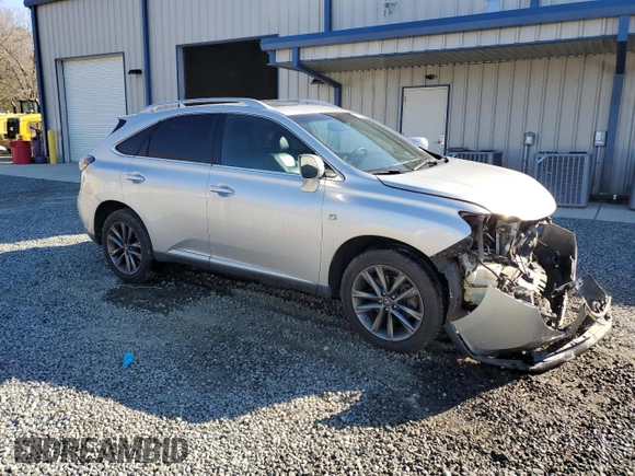 2013 Lexus RX 350 with VIN 2T2BK1BA1DC184130, listed as a Copart auction lot 46797385 with 126,040 mi miles and Salvage Title. Bid and sale history available at carsss.com. Image 4.