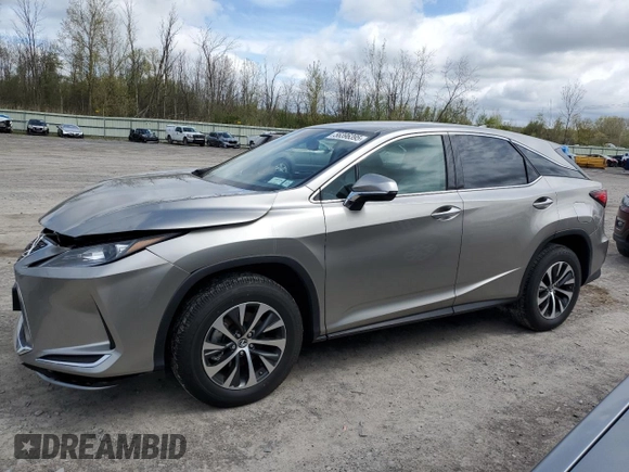 2021 Lexus RX 350 with VIN 2T2AZMDA2MC285201, listed as a Copart auction lot 56396395 with 17,414 mi miles and Salvage Title. Bid and sale history available at DreamBid. Image 1.