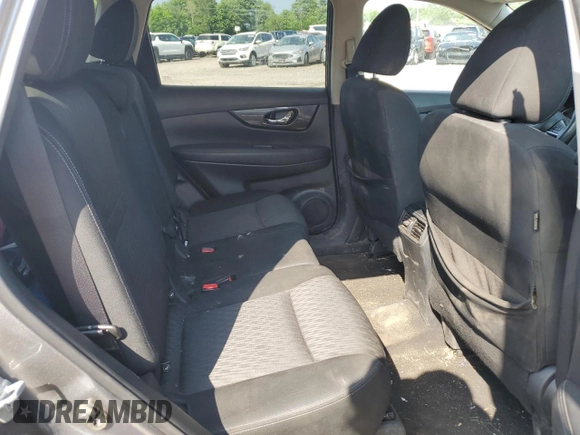 2017 Nissan Rogue SV with VIN KNMAT2MV9HP583331, listed as a Copart auction lot 60802305 with 126,265 mi miles and Salvage title. Bid and sale history available at DreamBid. Image 11.