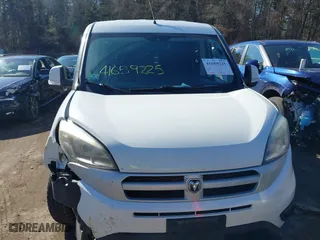 2017 Ram ProMaster City Cargo Van Tradesman SLT with VIN ZFBERFBB8H6E10430, listed as a IAAI auction lot 41659225 with 105,483 mi miles. Bid and sale history available at carsss.com. Image 12.