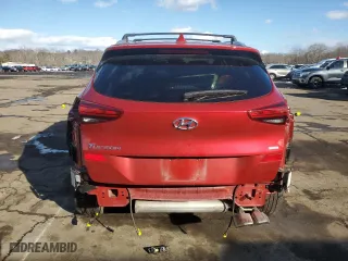 2021 Hyundai Tucson Sport with VIN KM8J3CAL1MU402030, listed as a Copart auction lot 45308835 with 41,442 mi miles and Salvage Title. Bid and sale history available at carsss.com. Image 6.