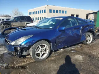 2003 Toyota Celica GTS with VIN JTDDY38T830068044, listed as a Copart auction lot 42938645 with 167,313 mi miles and Salvage Title. Bid and sale history available at carsss.com. Image 1.