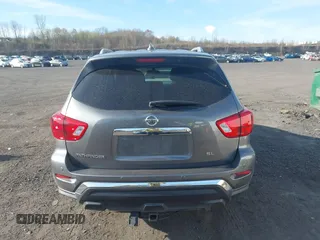2019 Nissan Pathfinder S with VIN 5N1DR2MN6KC630742, listed as a IAAI auction lot 42081252 with 118,448 mi miles and . Bid and sale history available at DreamBid. Image 16.