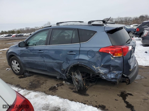 2014 Toyota RAV4 LE with VIN 2T3BFREV6EW142808, listed as a Copart auction lot 44782105 with 117,527 mi miles and Salvage Title. Bid and sale history available at carsss.com. Image 2.
