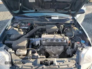 1998 Honda Civic DX with VIN 1HGEJ6221WL116188, listed as a Copart auction lot 47105105 with 50,017 mi miles and Salvage Title. Bid and sale history available at DreamBid. Image 12.