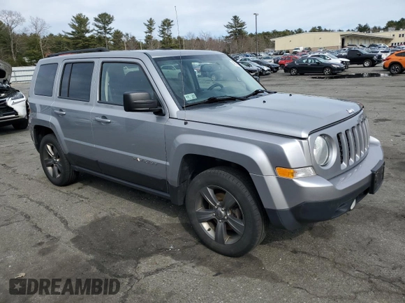 2015 Jeep Patriot High Altitude with VIN 1C4NJRFB0FD303636, listed as a Copart auction lot 48742845 with 125,420 mi miles and Salvage Title. Bid and sale history available at carsss.com. Image 4.