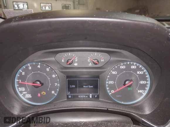 2020 Chevrolet Equinox LS z VIN 2GNAXSEV1L6273872, wystawiony jako IAAI lot #41756956 z przebiegiem 103 024 mil mil oraz . Historia ofert i sprzedaży dostępna na DreamBid. Obrazek 7.