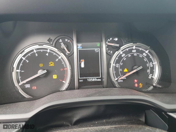 2023 Toyota 4Runner Limited with VIN JTEDU5JR1P5298406, listed as a Copart auction lot 74578874 with 10,589 mi miles and Non Repairable. Bid and sale history available at carsss.com. Image 9.