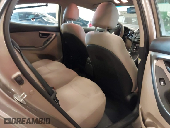 2015 Hyundai Elantra SE with VIN 5NPDH4AE9FH609336, listed as a IAAI auction lot 41831737 with 177,089 mi miles and . Bid and sale history available at DreamBid. Image 8.
