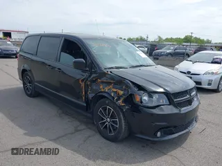 2019 Dodge Grand Caravan GT with VIN 2C4RDGEG5KR614223, listed as a IAAI auction lot 42172107 with 130,897 mi miles and . Bid and sale history available at DreamBid. Image 1.