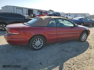 2002 Chrysler Sebring LXi with VIN 1C3EL55R52N211724, listed as a Copart auction lot 42545065 with 161,321 mi miles and Clean Title. Bid and sale history available at carsss.com. Image 3.
