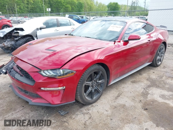 2020 Ford Mustang EcoBoost z VIN 1FA6P8TH6L5149788, wystawiony jako IAAI lot #42179624 z przebiegiem 107 520 mil mil oraz . Historia ofert i sprzedaży dostępna na DreamBid. Obrazek 20.