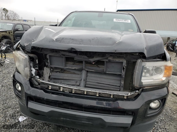 2015 GMC Canyon 2WD with VIN 1GTH5BE33F1166745, listed as a Copart auction lot 45642385 with 168,659 mi miles and Salvage Title. Bid and sale history available at carsss.com. Image 5.
