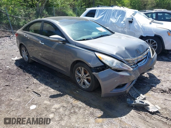 2012 Hyundai Sonata 2.4L Limited PZEV with VIN 5NPEC4ACXCH381439, listed as a IAAI auction lot 41996526 with 215,920 mi miles. Bid and sale history available at carsss.com. Image 1.